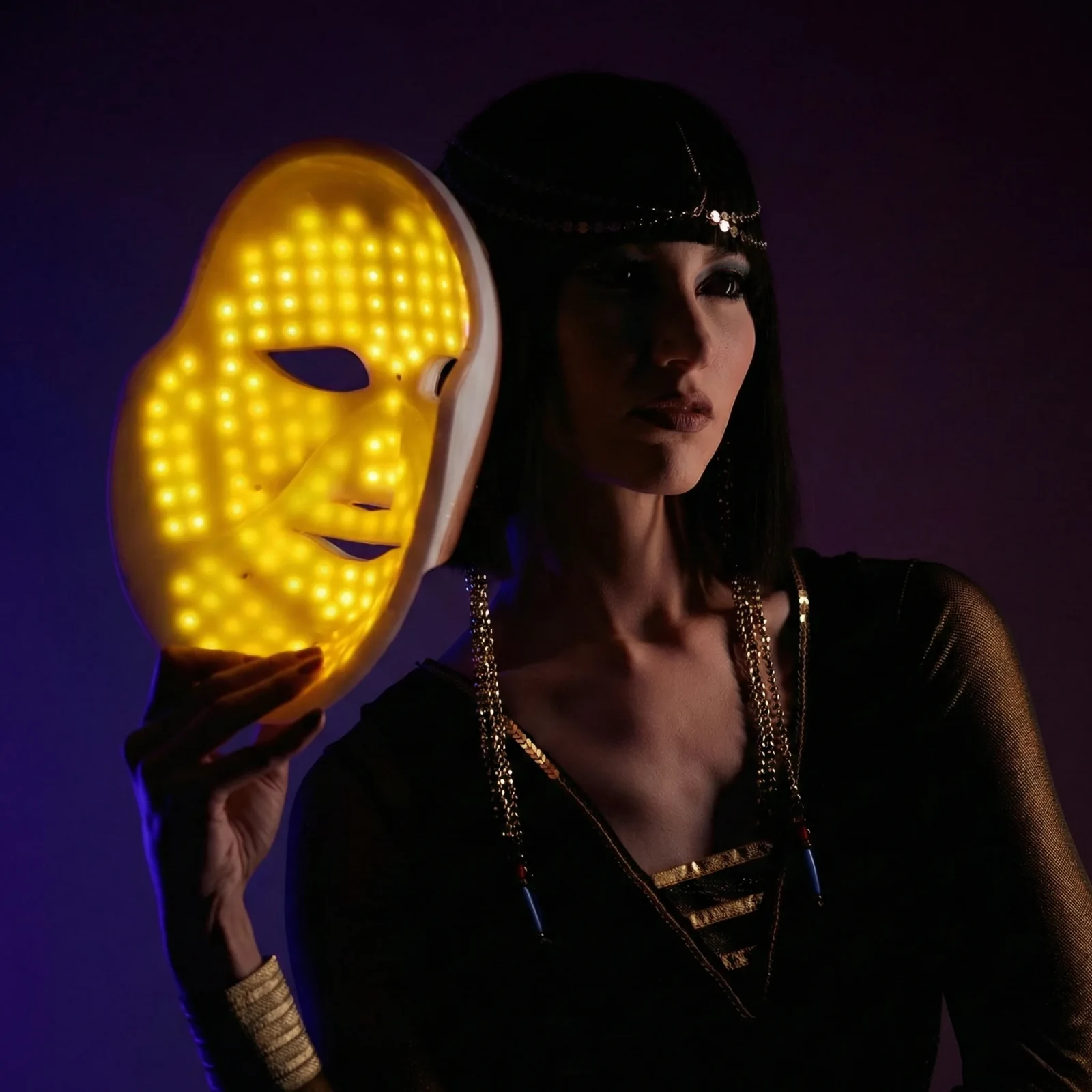 Buudy LED mask skincare result visual